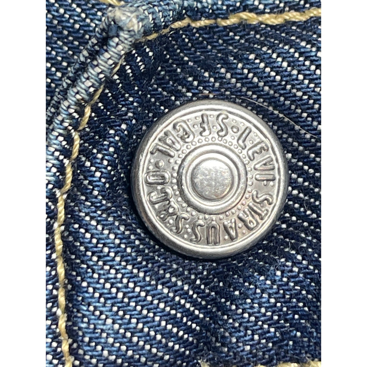 Levi's Women's Blue High Waisted Straight Wide Leg Denim Jeans Pants Size 29