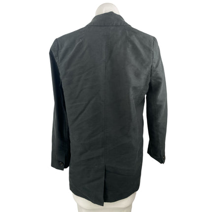 Madewell Women Gray Long Sleeve Double Breasted Notch Blazer Coat Jacket Size XS