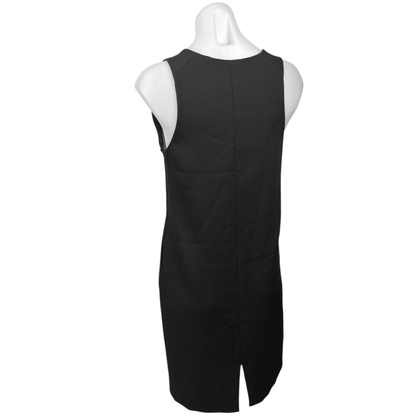 Aritzia Babaton Black Sleeveless V-neck Mini Office Tank Sheath Dress Size 4 Aritzia Babaton Black Sleeveless V-neck Mini Office Tank Sheath Dress Size 4