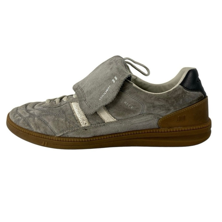 Coolway Becks-X Men's Gray Stone Lace Up Low Top Suede Sneaker Shoers Size 11