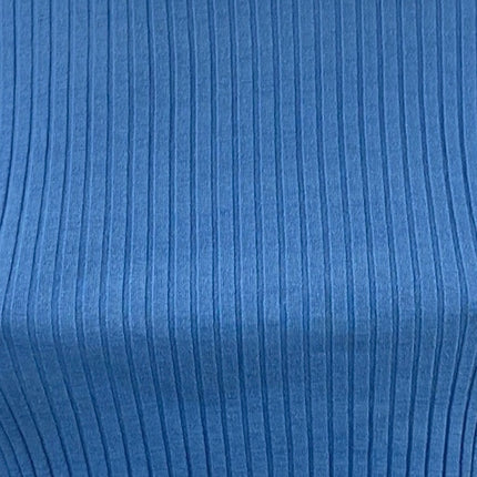 Zara Women's Blue Ribbed Knit Boat Neck Long Sleeve Crop Basic Tee T-Shirt Top S