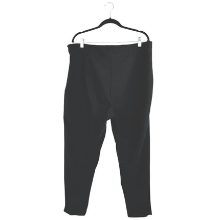 Asos Women's Black High Waist Skinny Leg Zipper Trousers Dress Pants Size 20