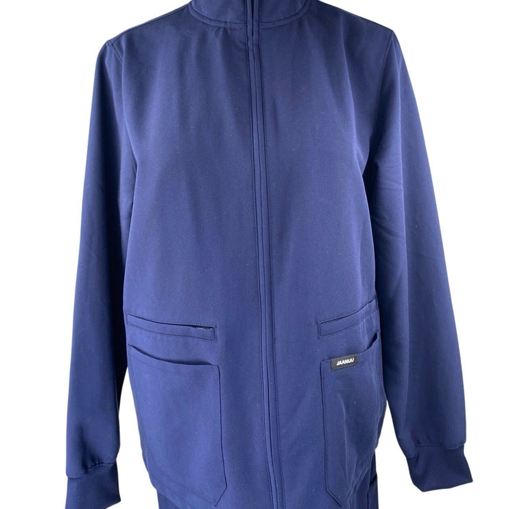 Jaanuu Ceri Essential Medical Doctor Nurse Scrubs Uniform Jacket Pants Set Sz M