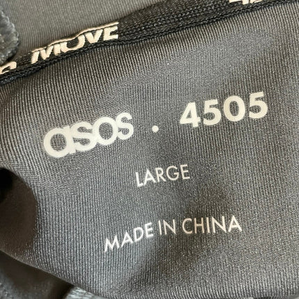 ASOS 4505 Men's Dark Gray Hoodie Long Sleeve Athletic Sweatshirt Top Size L