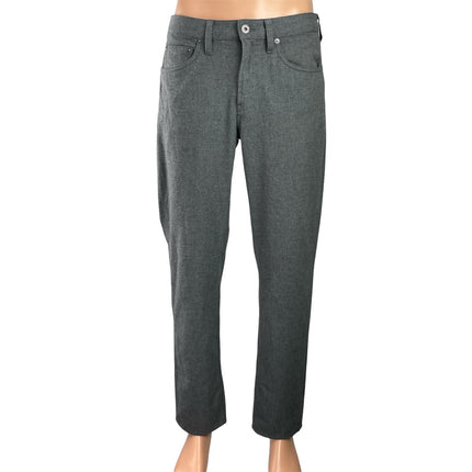 Bonobos Men's Dark Gray Wool Mid Rise Tapered Career Dress Pants Size 30x30