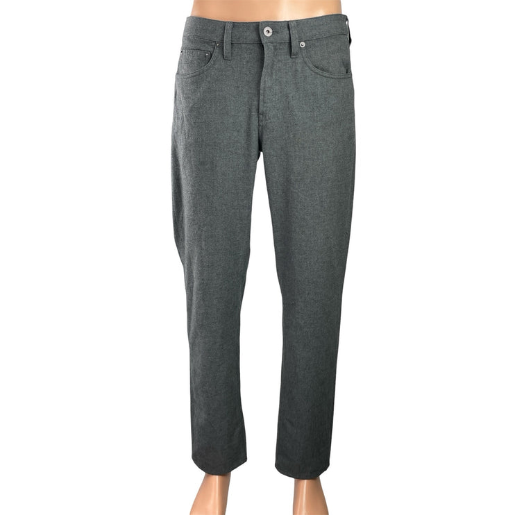 Bonobos Men's Dark Gray Wool Mid Rise Tapered Career Dress Pants Size 30x30