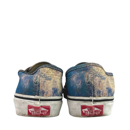 MoMA Claude Monet Multicolor Tie Dye Lace Up Sneakers Shoes Mens 5.5 Womens 7