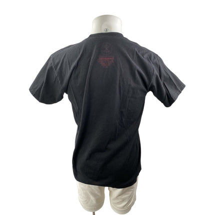 Ashes To Dust Men's Black Skull Chief Headdress Crewneck T Shirt Tee Top Size L
