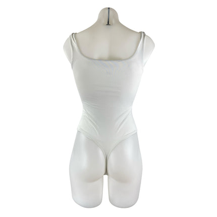Aritzia Babaton Contour Square Neck Sleeveless Shapewear Tank Bodysuit Top Sz S