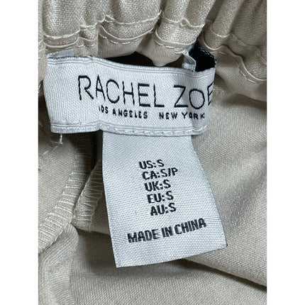 NEW Rachel Zoe Women's Gray High Waisted Straight Leg Trousers Pants Size S