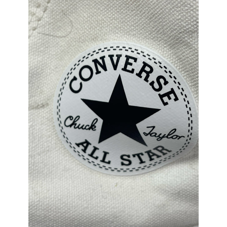 Converse Chuck Taylor All Star Lugged White Round Toe High Top Sneaker Shoes 9.5
