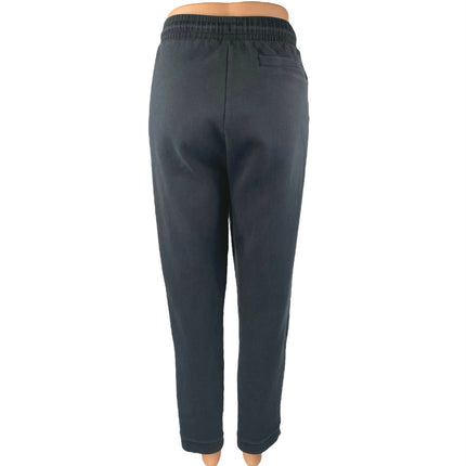BOSS Hugo Boss Women's Black High Waisted Straight Drawstring Sweat Pants Size L