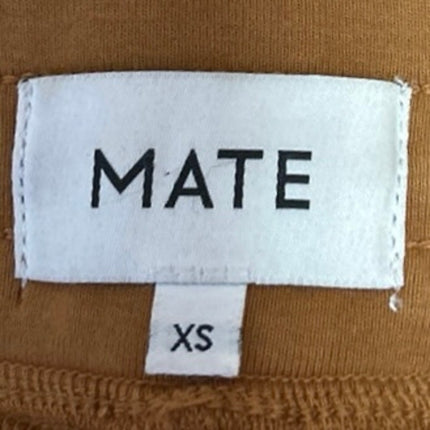 MATE the Label Ali Brown Wide Leg Drawstring Trousers Lounge Sweatpants Size XS