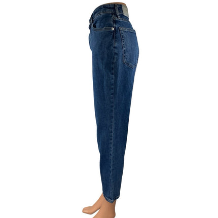 Everlane The Curvy Cheeky Women's Blue High Waisted Straight Denim Jeans Size 27