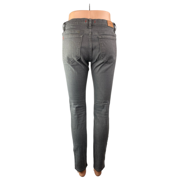 Urban Outfitters BDG Women's Gray Black Mid Rise Skinny Denim Jeans Size 28