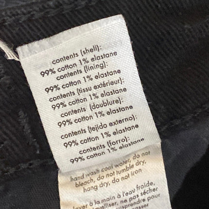 WeWoreWhat Women's Black High Waisted Straight Leg Cargo Trousers Pants Size 26