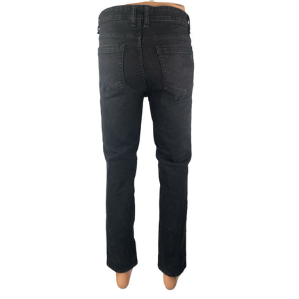 The Perfect Jean Mens Black High Rise Slim Fit Skinny Denim Jeans Pants Size 31