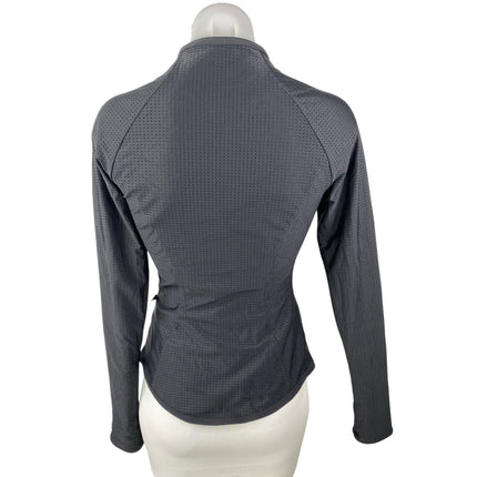 Lululemon Find Your Bliss Gray Zip Up Long Sleeve Reversible Activewear Jacket S