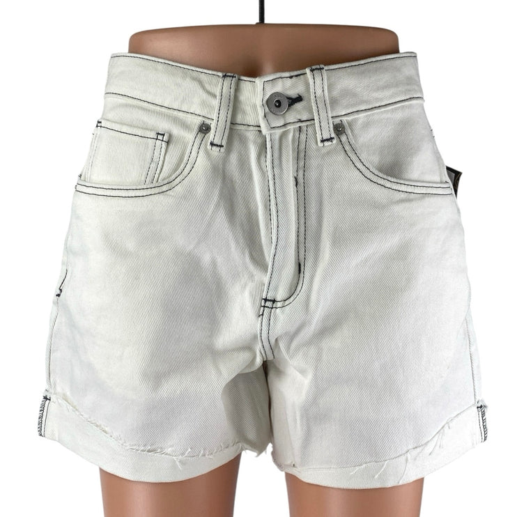 NEW Vans Jennifer Shorti Women's High Rise Boyfriend Denim Jean Shorts Size 26