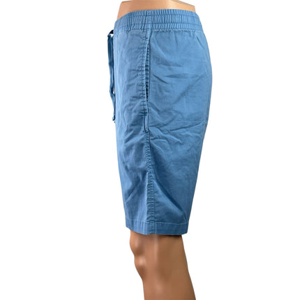 Uniqlo Men's Blue Drawstring Dry Stretch Easy Bermuda Casual Shorts Size 30