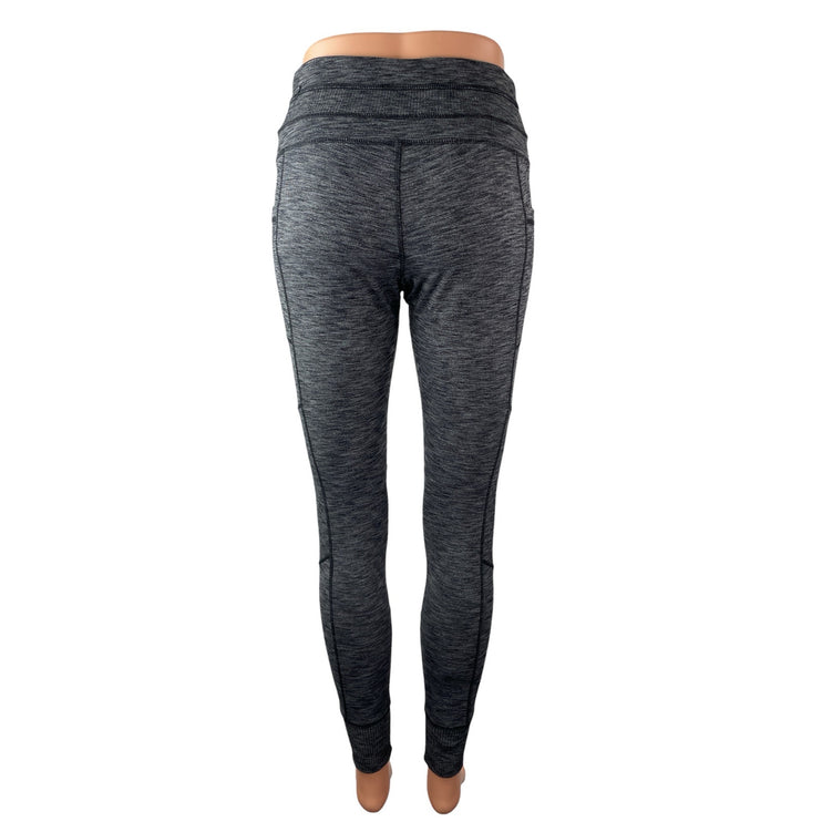 Athleta Excursion Tight Gray Skinny Yoga Athletic Activewear Leggings Pants Sz S