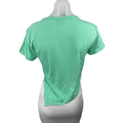Gymshark Green Short Sleeve Yoga Gym Workout Athletic Activewear T-Shirt Top XS