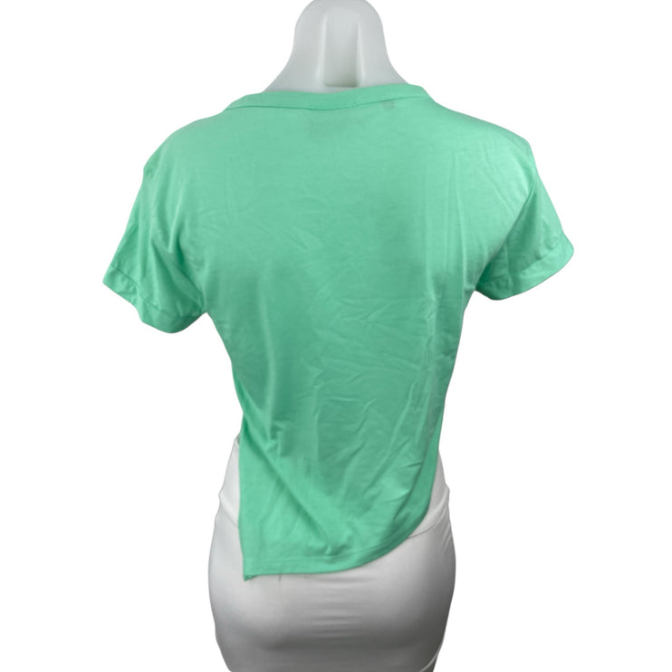 Gymshark Green Short Sleeve Yoga Gym Workout Athletic Activewear T-Shirt Top XS