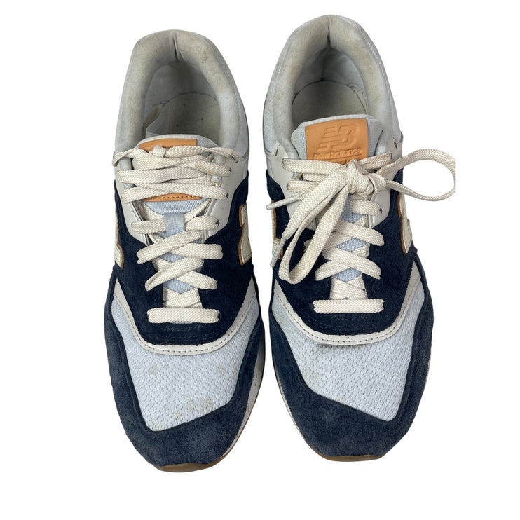 New Balance 997H Natural Indigo White Womens Athletic Running Sneakers Shoes 8.5