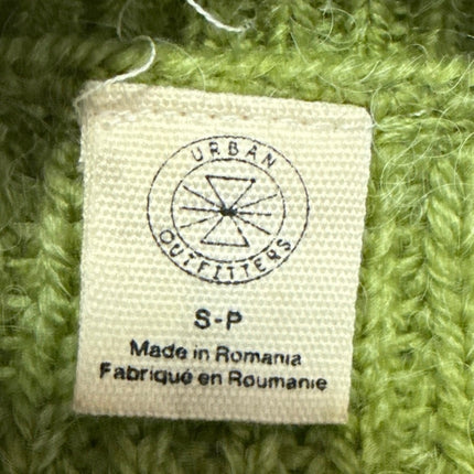 Urban Outfitters Green Knit Long Sleeve Crew Neck Pullover Sweater Top Size S