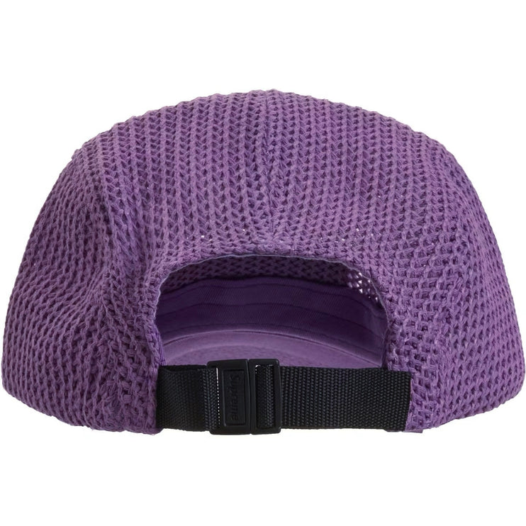 Supreme Purple Mesh String Camp Adjustable Strap Cap Hat One Size