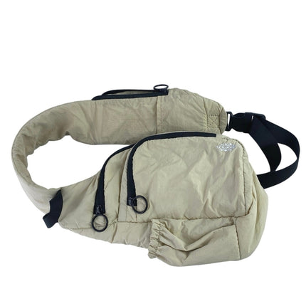 Free People Renegade Women's Beige Adjustable Padded Strap Crossbody Sling Bag