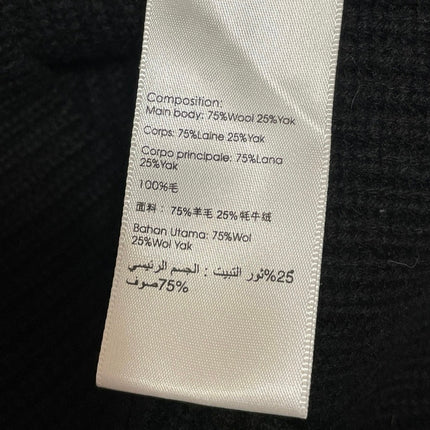 3.1 Phillip Lim Black Sleeveless Draped Wool Twist Front Tank Sweater Dress S
