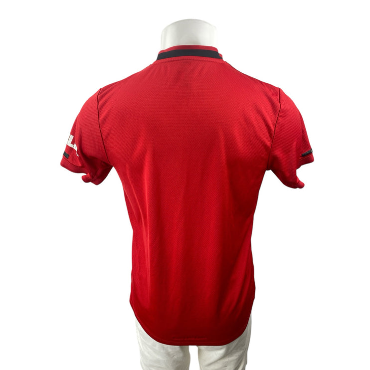 Adidas Manchester United 2019/2020 Men's Red Short Sleeve Jersey Shirt Top Sz M