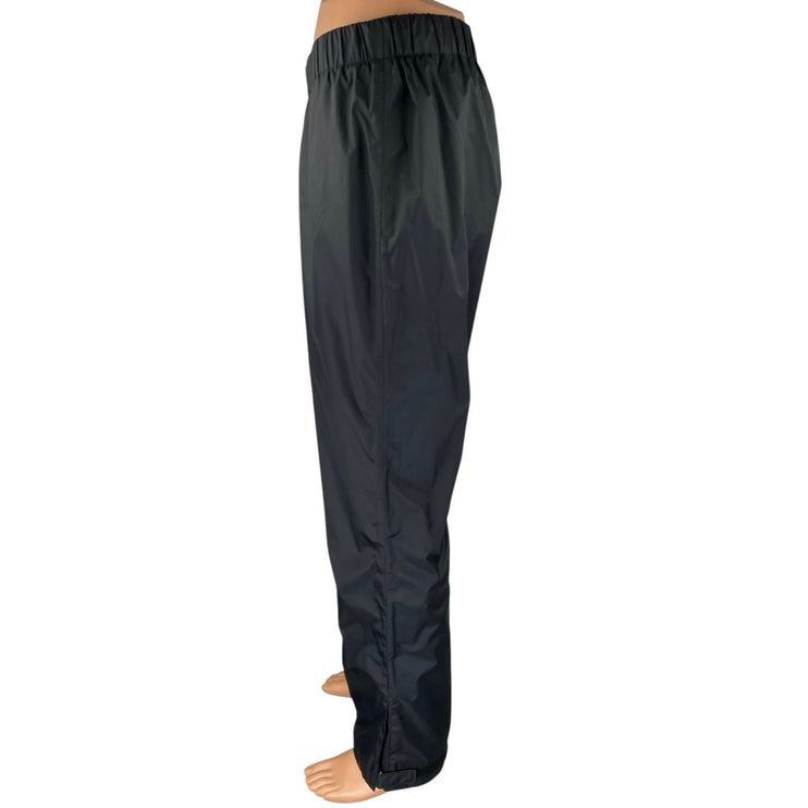 Columbia Men's Black Elastic Waist Straight Windbreaker Trousers Sweatpants L