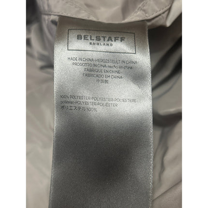 Belstaff Men's Gray Long Sleeve Collared Utility Full Zip Coat Jacket Size L
