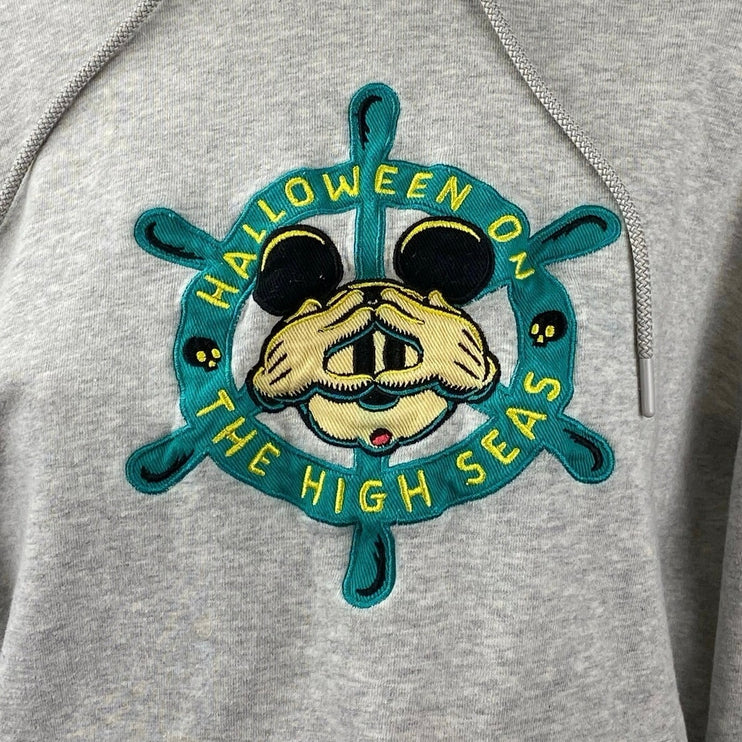 Disney Cruise Line Halloween on the High Seas Mickey Mouse Hoodie Sweatshirt M