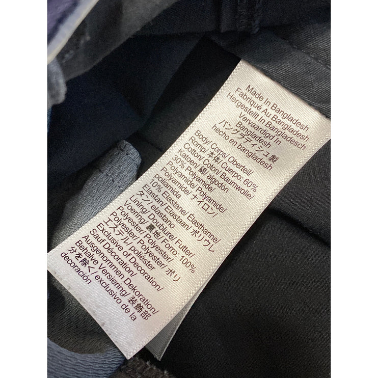 J.Crew Tech Men's Black High Rise Slim Tapered Casual Chino Trousers Pants Sz 33