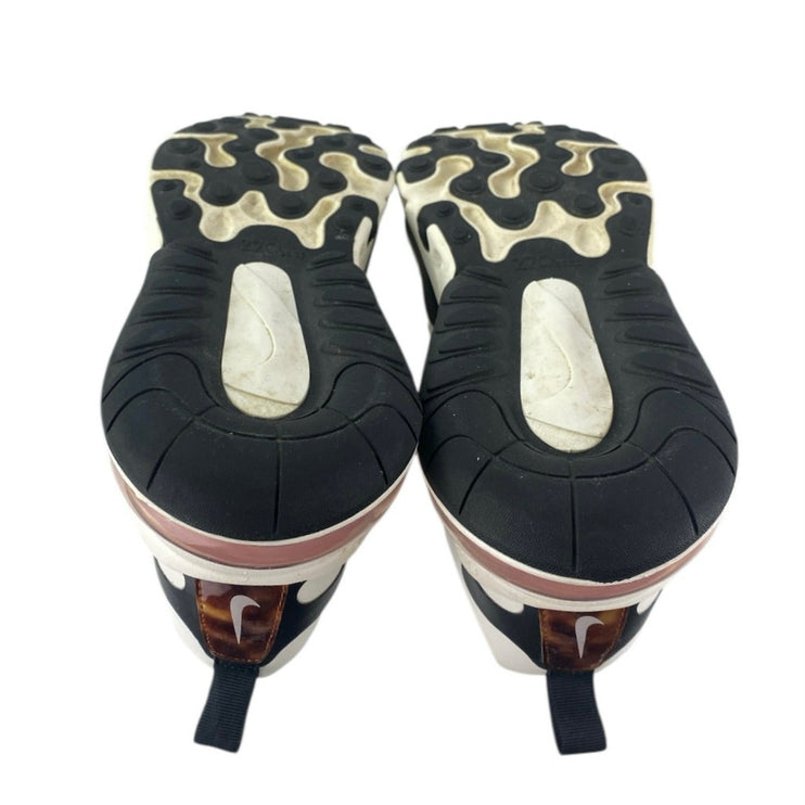 NIKE Air Max 270 React Women's White Black Low Top Athletic Sneakers Shoes 8.5