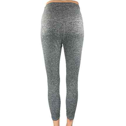 Quince Heather Gray Skinny High Waist Activewear Workout Yoga Leggings Pants M
