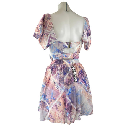 NEW ASOS Luxe Multicolor Short Sleeve