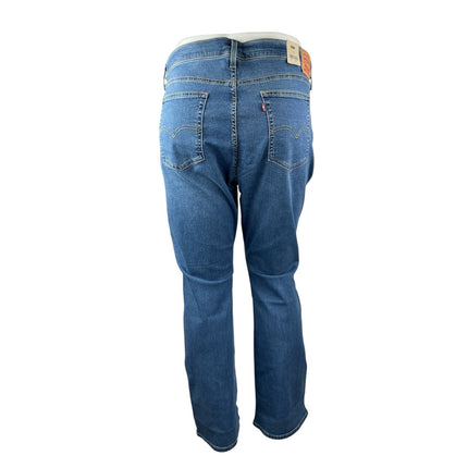 NEW Levi's Women's Blue High Rise Loose Straight Bootcut Denim Jeans Pants 24W