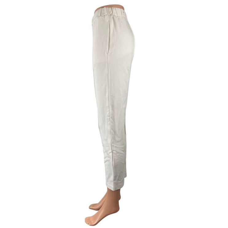 Alfani Ivory Yoga Athletic Activewear Lounge Slim Tapered Trousers Pants PP/XSP