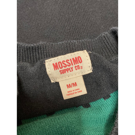 Mossimo Supply Co Women's Black Snowman Christmas Sweatshirt Sweater Top Size M