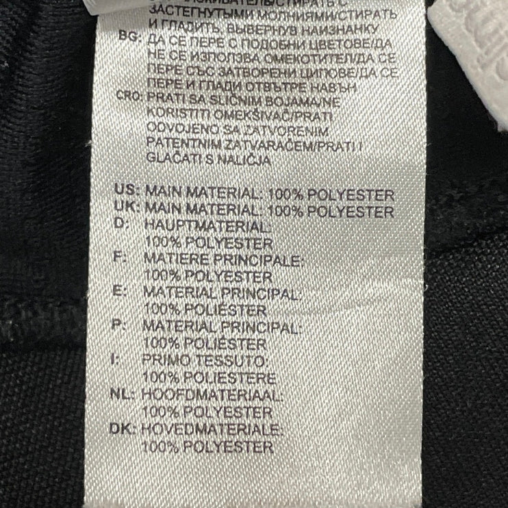 Adidas Tiro 17 Womens Black Athletic Elastic Waist Slim Tapered Training Pants S