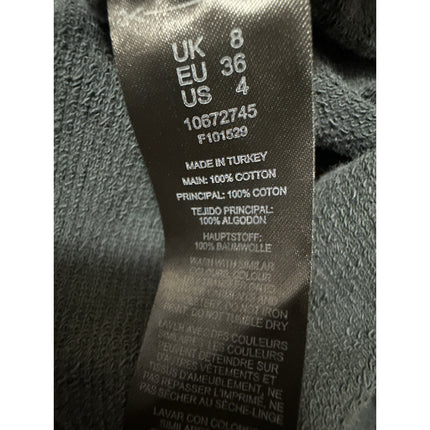 Collusion Women's Blue Long Sleeve Turtleneck Logo Loose Fit Sweater Top Size 4