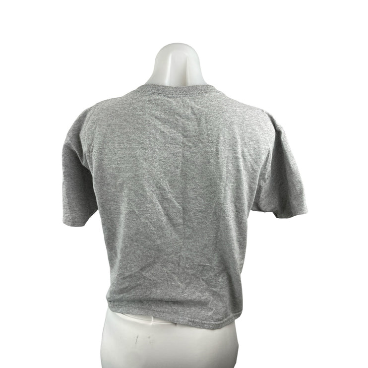 Urban Outfitters Sonic State Alexa Womens Gray Crop Baby Tee Basic T-Shirt Top M