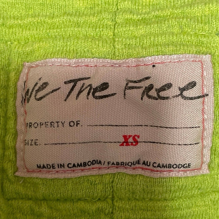 Free People We The Free Midnight Green Long Sleeve Sweater Sweatshirt Top Sz XS