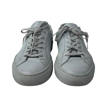 Common Projects Achilles Men's White Leather Lace Up Low Top Sneakers Shoes 4.5