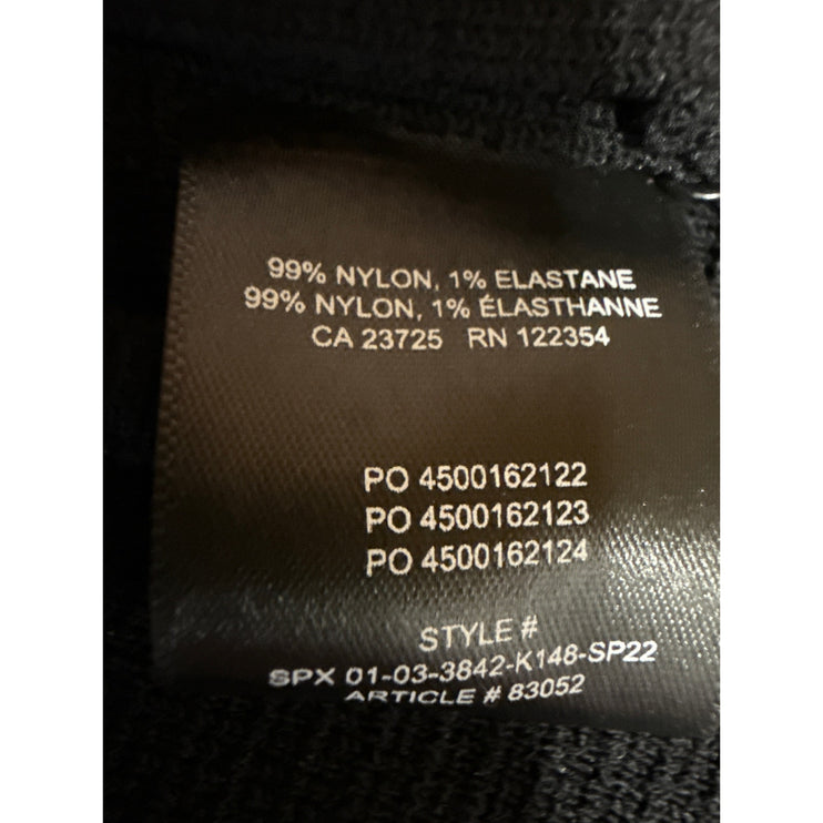 Aritzia Babaton Black Rib Knit Sleeveless Cami Camisole Bralette Tank Top Size S