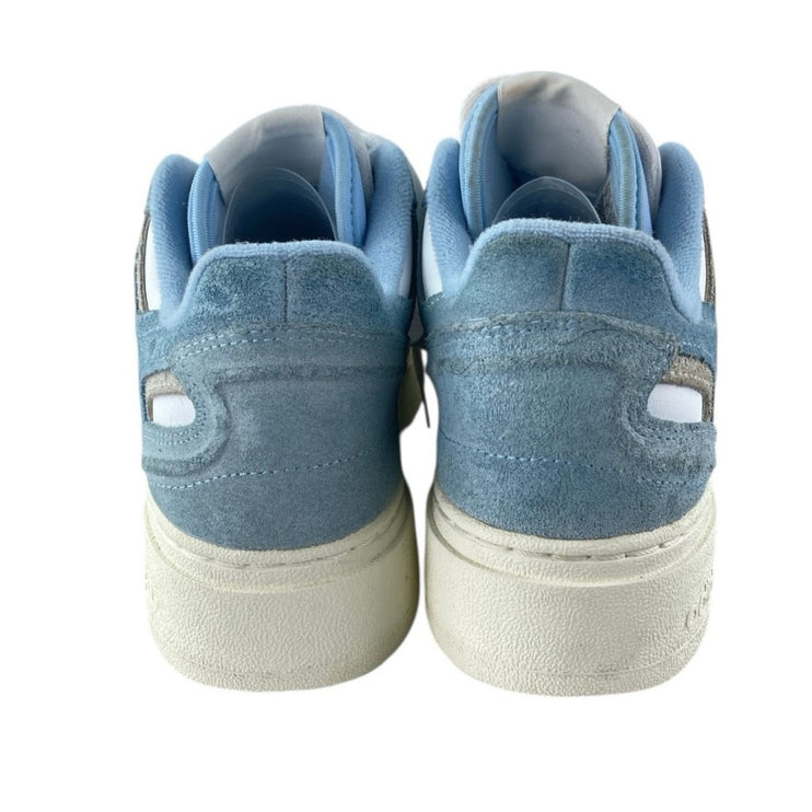 Adidas Forum XLG Women's Blue Suede Lace Up Low Top Platform Sneakers Shoes Sz 7